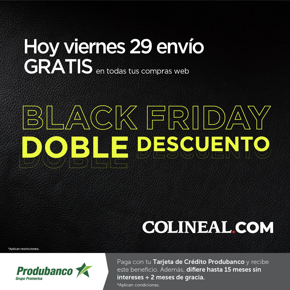 Black Friday Colineal